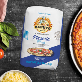 Antimo Caputo Pizzeria 00 flour blue bakers style – premium Naples-origin flour.