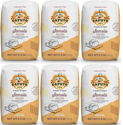 Antimo Caputo semola di grano duro bag, premium durum flour for authentic pasta