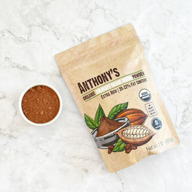 Anthony's cocoa powder can be used as a savory meat rub base.