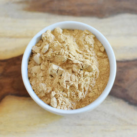 Maca powder paired with chocolate or yogurt for flavor boost