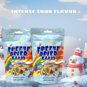 Apexy Freeze Dried Candy Crunchy Lemon – bright citrus crunch in every bite.