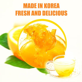 APEXY Honey Citron Tea iced glass ready to serve
