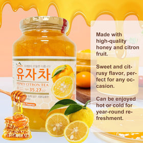 APEXY Honey Citron Tea spoon for scooping the citrus honey blend