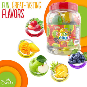 APEXY jelly fruit candy Halloween treats perfect for goody bags.