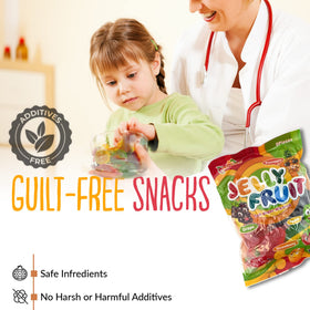 APEXY jelly fruit candies great for school lunchboxes and snacks.