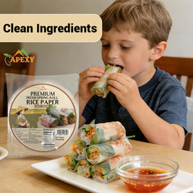 APEXY professional-grade wrappers suit home kitchens and food service.