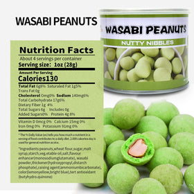 Apexy Wasabi peanuts close-up highlighting bold heat and crisp texture.
