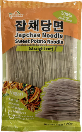 APEXY Sweet Potato Glass Noodles pack — gluten-free and fat-free pantry staple.