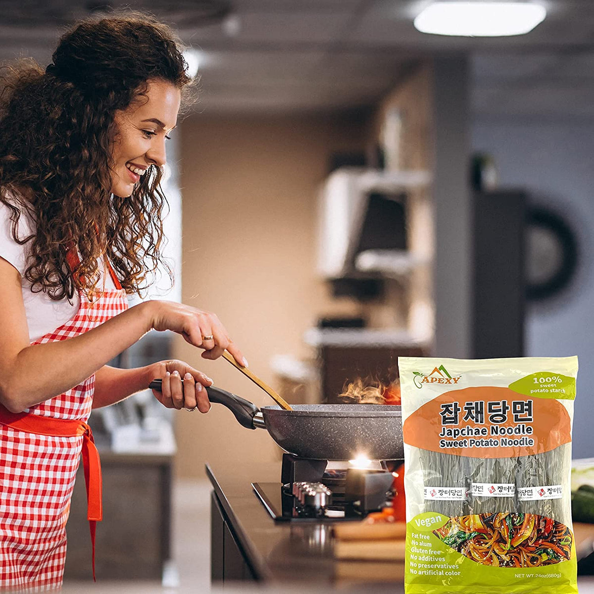 APEXY Package includes two bags for family-size dinners.