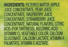 Apple & Eve Very Berry juice pack, eight 6.75 oz bottles for families.
