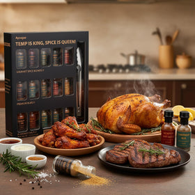 Apragaz Cajun Rub on chicken highlighting Louisiana-inspired garlicky herb notes