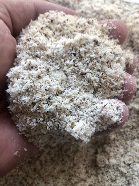 Biotech-ground apricot kernels preserve purity in cosmetic formulations.