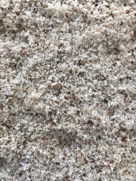 Packaging shot of Apricot Bitter Kernel Meal showcasing organic powder for clean beauty.