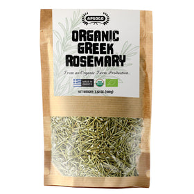 APSOGO rosemary leaves in a resealable pouch ready for tea and cooking