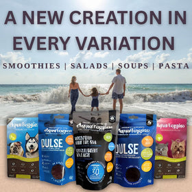 Aqua Veggies organic dulse flakes ingredients label shown
