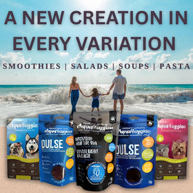 Aqua Veggies dulse flakes in pantry jar offers quick meal boosts.