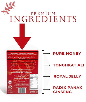 AR&R Organic Honey sachets neatly arranged for pantry storage.