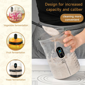 Arbnic starter kit with included cookbook guides beginners through bread making.