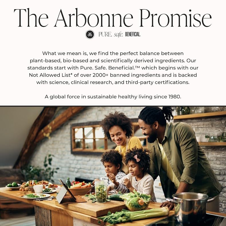 Arbonne EssentialMeal no-scoop packaging emphasizes waste-reducing design.