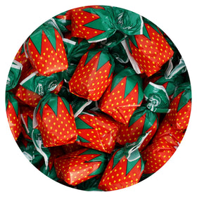 Arcor Strawberry Bon Bons 2lb bag with vivid strawberry flavor for gatherings.
