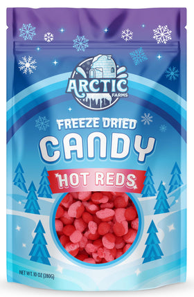 Arctic Farms resealable bag keeps cinnamon candy fresh after opening.