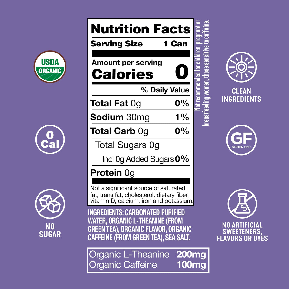 ARDOR Energy Blueberry Pom packaging with active individuals focused and energized.