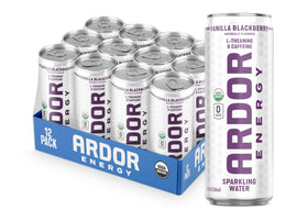 ARDOR Energy Vanilla Blackberry pack for on-the-go energy and focus.