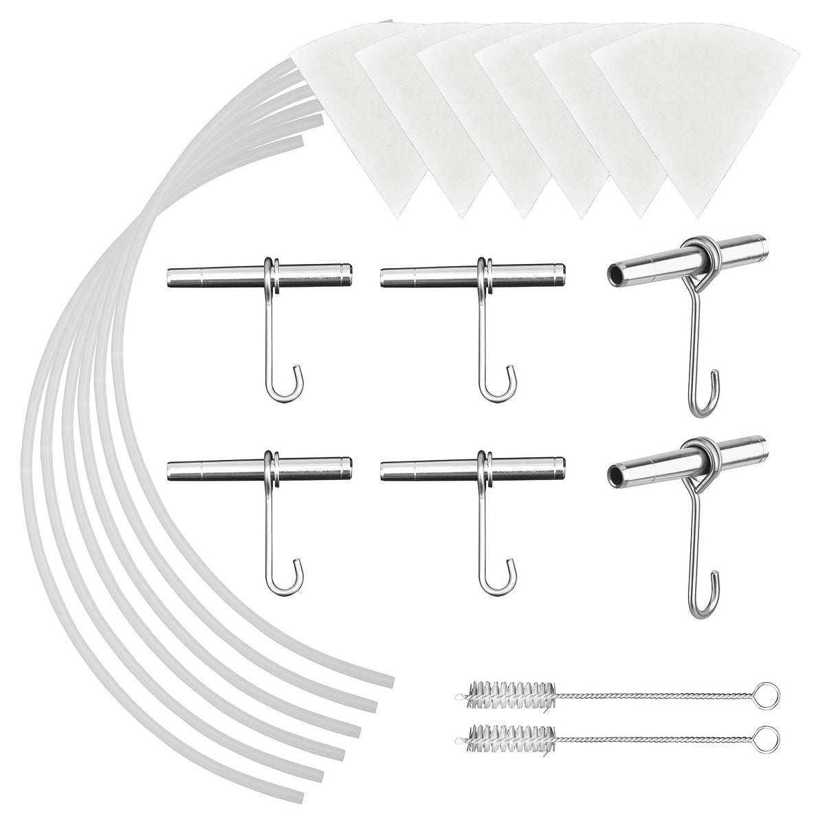 ARGCONNER maple syrup tapping kit spiles and hooks for durable sap collection