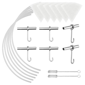 ARGCONNER maple syrup tapping kit spiles and hooks for durable sap collection