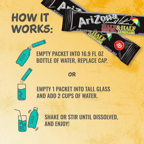 Label and ingredients highlight real juice and vitamin C in Stix.