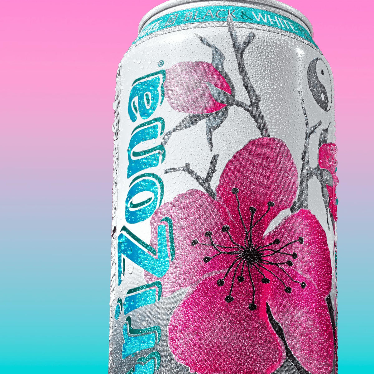 AriZona Black and White Tea with ginseng note offers a smooth, energizing sip
