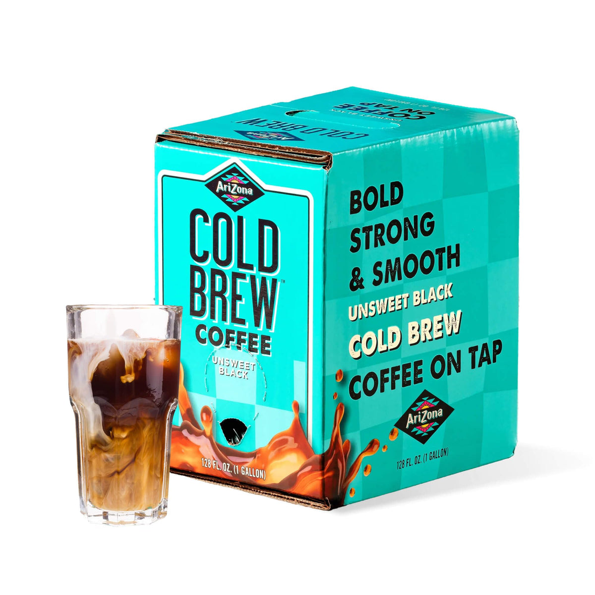 AriZona Cold Brew on tap pour highlighting bold, smooth flavor.