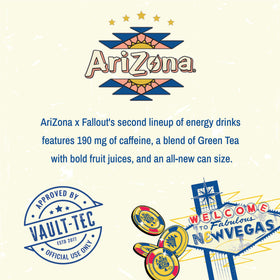 Arizona AriZona x Fallout flavor lineup can energize busy days with refreshing options on the go.