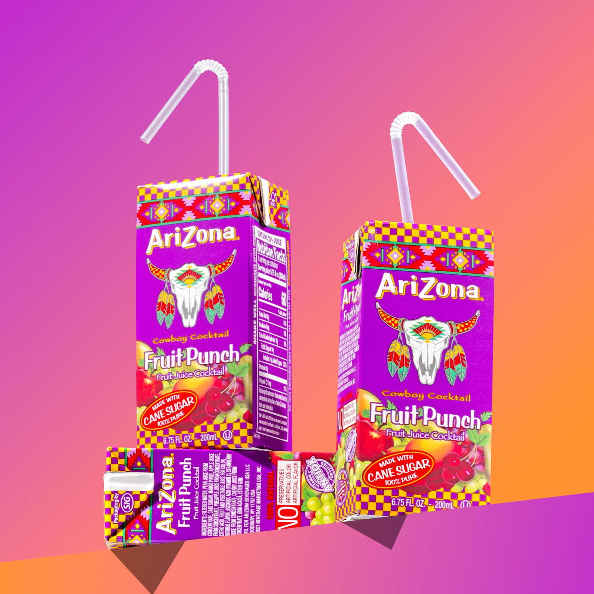 Arizona Fruit Punch shared among family during game day.