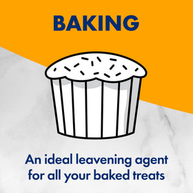 Arm & Hammer Baking Soda for kitchen odor control and baking prep.