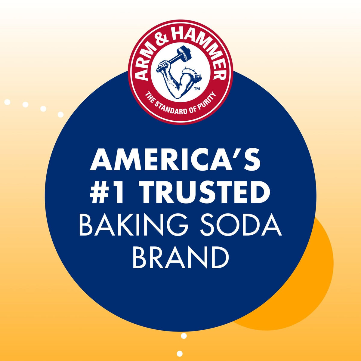 Arm & Hammer Baking Soda suitable for outdoor cleaning of furniture and grills.