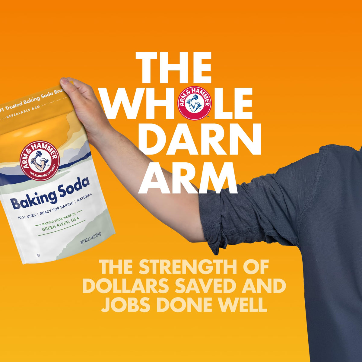 Vegan, halal, kosher, non-GMO, allergen-free baking soda for inclusive cooking.