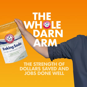 Vegan, halal, kosher, non-GMO, allergen-free baking soda for inclusive cooking.