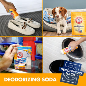 Arm & Hammer Baking Soda kitchen cleaning demonstrates gentle surface care and fresh results.