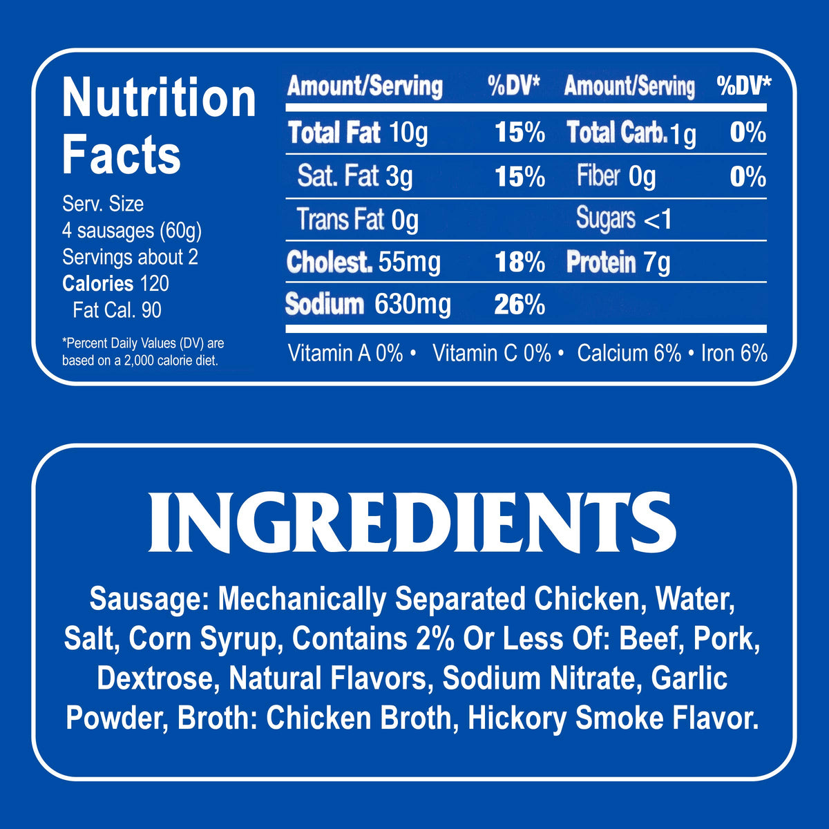 Armour Star canned smoked Vienna sausage, ready-to-eat, great for appetizers.