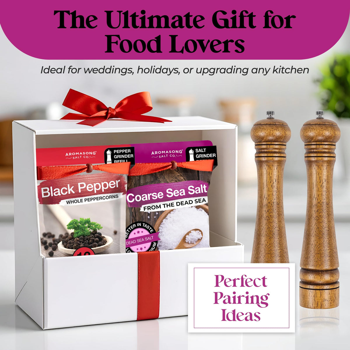 Aromasong vegan gluten-free natural ingredients label highlights purity.