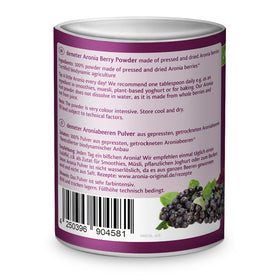 Aronia Original powder in smoothie bowl, quick morning boost.
