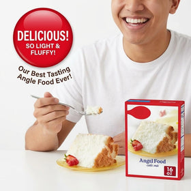 ARPANDEPOT finished angel cake slice ready to share