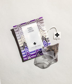 Art of Tea Bergamot aroma lingering on a ready cup, inviting a quiet moment.