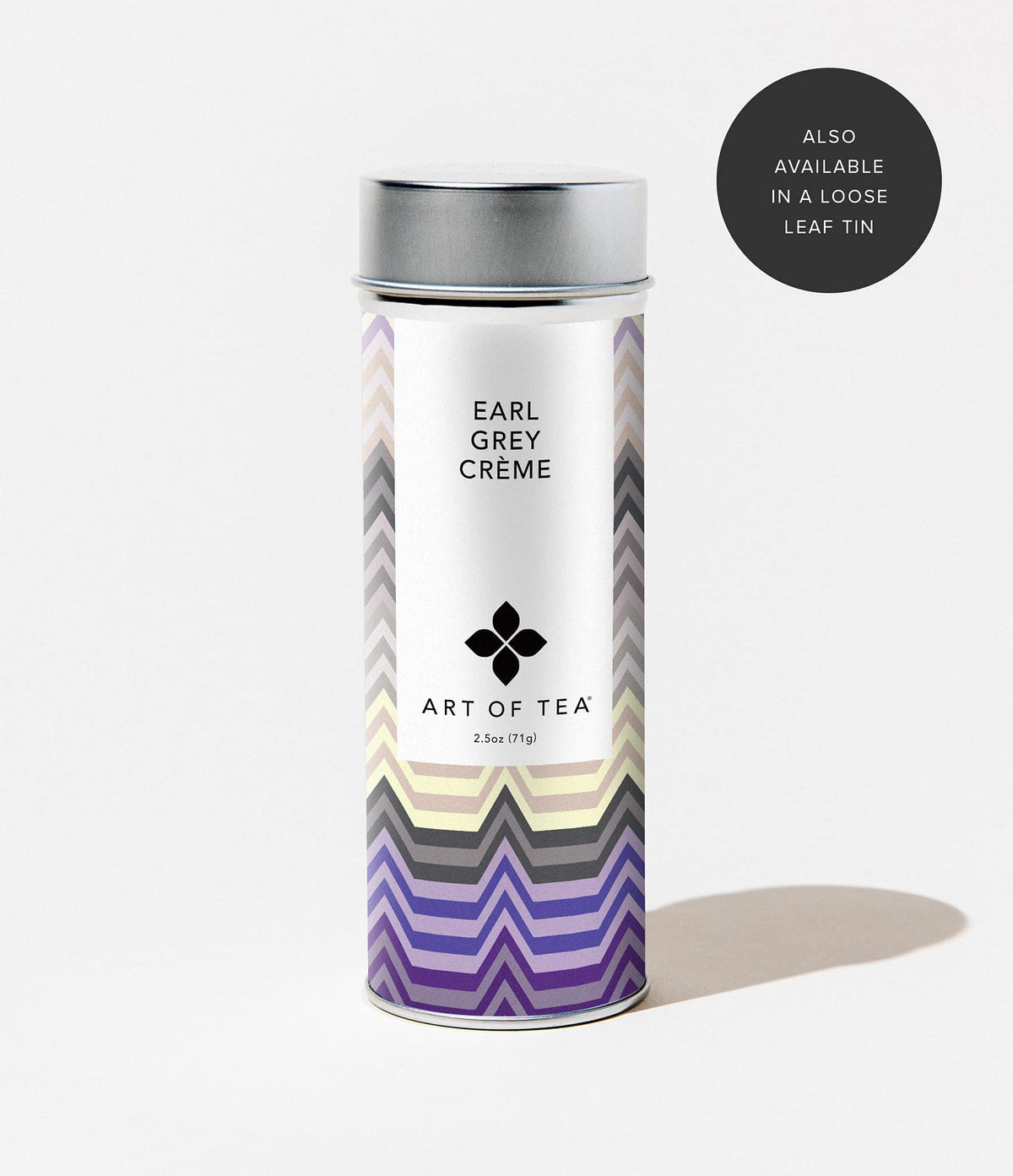 Art of Tea PLA sachet detail, highlighting eco-friendly packaging.