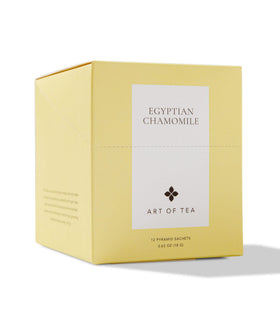 Art of Tea Egyptian Chamomile tea bag ready for a calming cup.