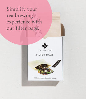 Art of Tea English Breakfast sachets individually wrapped for freshness