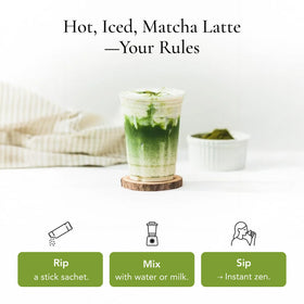 Art of Tea Matchasticks eco packaging preserves freshness and flavor.
