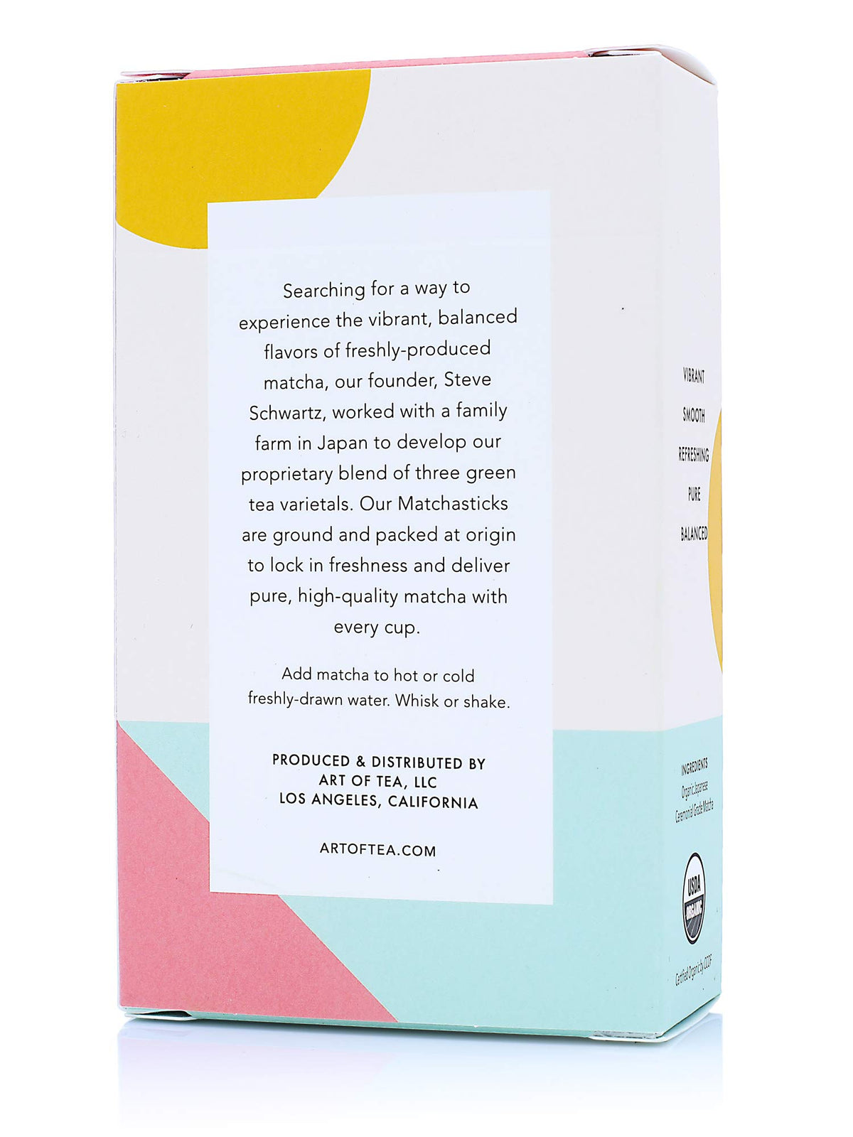 Art of Tea Matchasticks on-the-go tea routine for busy days.