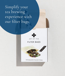 Art of Tea Sleep Tea brewing infused aroma for relaxing evenings.